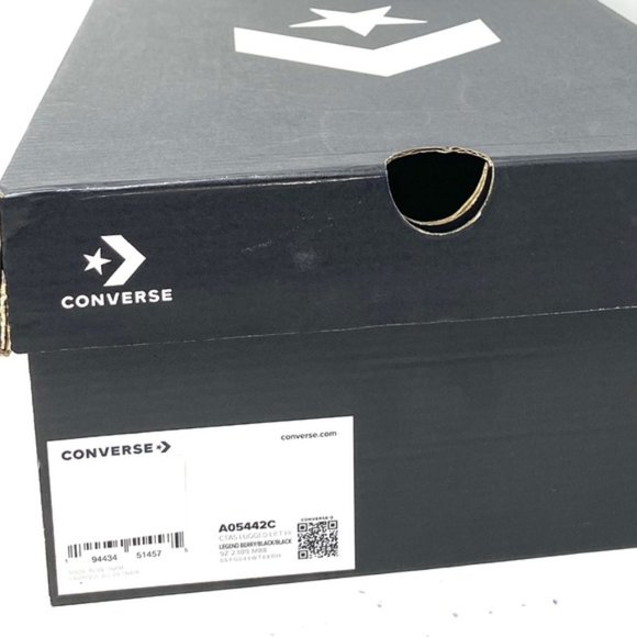 Converse Chuck Taylor Lugged Lift Platform Shoes Women Kids Velvet Berry A05442C - Picture 2 of 11